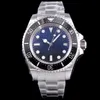 ST9 D-Blue Dial Men Watch Sea-Dweller Ceramic Bezel 44mm Sapphire Automatische mechanische Diver Mens Watches Polshipes