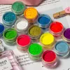 Candy Color Powder Manicure Nail Art Glitter Bright Powders Fluorescerande Scintillator Nails Manicure6130462