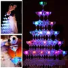Mini romântico cubo luminoso liderado artificial cubo flash flash LED Light Wedding Festa de Natal Decoração de Natal 2023 DD