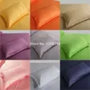 Kekegentleman 2 pcslot 48x74cm CASA 100% Algodão travesseiro de travesseiro de listras em cores sólidas y200417