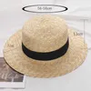 نساء الصيف واسعة الحافة القش القبعة أزياء شابو بيل سيدة الشمس القبعات القمح القمح بنما شاطئ شابو فينو كبسولات 220708