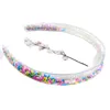 Transparent Quicksand Headbands for Children Kids Girls Fashion Glitter Sequin Teeth Hairbands Bezel Hair Hoops Hair Accessories7793628