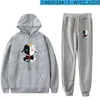 Men's Tracksuits Rip Technoblade Hoodies Suit And Pants Streetwear Pullovers Sweat Set 010Men's