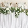 6.5 Pieds Artificiels Suspendus Eucalyptus et Saule Vignes Faux Guirlande Ivy pour Mariage Toile de Fond Arche Décoration Murale Chemin de Table Vigne