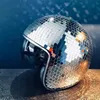 Motorcykelhjälmar Disco Ball Hjälm unik cool bedövning