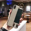 Designer Wristband Phone Cases for iphone 11 12 13 14 15 pro max Leather Embroidered Bees with Galaxy S21 S22 S23 ultra