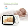 Babyphones VB603 2.4G Wireless Video Babyphone mit 3,2 Zoll LCD 2-Wege-Audio-Talk Nachtsicht-Überwachungskamera Babysitter