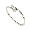 Love Nail Bracelet Bangle Hoge kwaliteit Men Women Designer armbanden Classic C Design Jewelry2801584327N