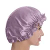 Sleep Cap Satin Hair Bonnets Beauty Items for Women 100% Mulberry 22 Momme Natural Silk Wide Adjust Night Bonnet