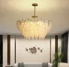 LUZ LUZ CRISTAL Crystal Feather Chandelier Lâmpadas Estudar Villa Villa Quarto Dinning Room Led E14 Lâmpada de teto