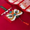 Подарочная упаковка Lucky Money Personality Folding Boxes Spring Festival Год красный конверт Tiger Gogift