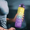 Бутылки с водой литр бутылки с временным масштабом Fitness Outdoor Sport