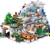 Mountain Cave My World Bricks The Mine Mechanism Inglys Building Block Action Figures Compatible My World Set Gifts Toy G220524