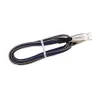 Zinklegering 2.4A Snel opladen Type C Micro USB-datakabels voor mobiele telefoons Oplaadkabel 1m