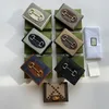 최고 품질의 클래식 Hasp 디자이너 지갑 여성 진짜 가죽 pvc 비즈니스 신용 카드 소지자 여성 지갑 지갑 카드 소지자 상자 11x8.5x3 CM