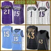 2021 Nouveau Vince 15 Carter Basketball Jersey Pascal 43 Siakam Hommes Kyle 7 Lowry Mesh Retro Tracy 1 McGrady Jeunes Enfants Marcus 21 Camby Bleu