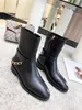 Winter Nice Brand Chelsea Boot Discovery Bottines pour femmes Sangle croisée Fabriqué en cuir de veau noir Lady Martin Booties Party Wedding EU35-41