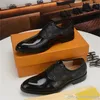 A4 Zapato de fiesta Hombre Zapatos italianos clásicos Hombres Vestido de diseñador de noche formal Mocasines Zapatos de lujo elegantes para hombres Zapatos de cuero Sepatu Slip On Pria Butysize 6.5-11
