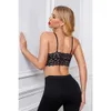 Reggiseno sexy in pizzo con bretelle per lingerie sexy Set di abiti tinta unita sul retro che le donne possono indossare