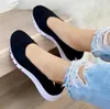 Dames Handgemaakte Effen Kleur Vrouwen Schoenen Klassieke Toevallige Platte Hak Comfortabele Antislip Mode Zapatos De Mujer Sneakers 220812