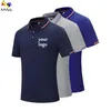 Sommer-Herrenhemd-Anpassungsdesign, kurzärmlige Poloshirts für Herren und Damen, bedruckte Team-Werbeoberteile 220609