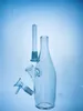 Transparent glass hookah sake bottle bong smoking pipe factory direct price concessions