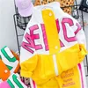 Autumn Kid Boy Girl Clothing New Casual Tracksuit Long Sleeve Letter Zipper Sets Infant Clothes Baby Pants 1 2 3 4.5. Years 1458 E3