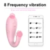 Monster Vibrator G-Spot Massage Sexy Toys для женщин силиконовый беспроводной пульт дистанционного управления USB Зарядка 8 частотного приложения Bluetooth