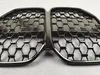 Jedna para Nowy w stylu diamentowym wyścigowy Grille Grille Grill do BMW 4 serii G22 430i G82 M4 2021+ Siatka z otworem z kamerą