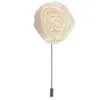 Dekoracyjne kwiaty wieńce 5 sztuk/działka ślubnego grooma Groomsman pin boutonniere 5cm wstążka róży Rose Corsage PROMET Man Kobiet Kombinezon broszka AC