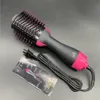 Cepillo para el cabello Volumizador de cabello de un solo paso 3 en 1 secadora rizadora de rizador de rización de peinado de peine bocadera secador vip link2595