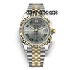 TOP V3 Automatisk 2813 Mekanisk klocka för män Big Stormifier Datejust 41mm rostfritt stål Sapphire Solid Clasp President Mens Watches Male 8GQB