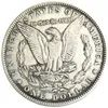 Typ 183 Hobo Morgan Dollar Bastelschädel Zombie Skelett Hand geschnitzt kreative Kopiermünzen Messing Ornamente Home Dekoration Accessorie5795914