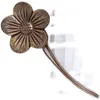 Tende per tende Cinghie magnetiche con fiori pastorali Un paio di fibbie in resina con corda di cera Decorazioni creative retrò in stile europeo e americanoCurt