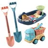 Jouets de plage pour enfants outils de creusement de sable d'été jouer seau ATV sablier ensemble garçons et filles jouets de plein air cadeaux 220527