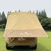 Anti Ultraviolet Rays Car Trunk Tält SUV Självkörande Tour Barbecue Camping Tail Extension Sunshade Rainproakt Tourist Tent Tents H220419