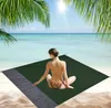 Vente directe d'usine tapis de plage camping en plein air étanche portable pliable polyester tapis de pique-nique tapis étanches à l'humidité