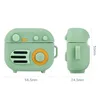 Earphone case suitable for 3 silicone protection fourth generation headset radio cartoon protective shell