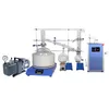 ZZKD Lab Supplies 20L Short Path Distillation with Rotary Vane Vacuum Pump and 5L Low-Temperature Constant Temperature Reaction Bath