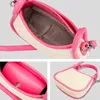 Candy SquareHandbag para mujer Flap PU hombro bandolera moda Shopper Messenger Bag Ladies Summer Top-Handle bolsas Ins G220531