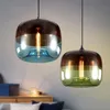Pendant Lamps Stained Glass Lamp Kitchen Hanging Dinning Room Lights Home Decor Modern Light Fixtures Industrial DecorPendant