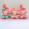 25cm Cartoon Anime Kawali Melody Kuromied plush doll Lolita Princess Dress Melody cute little devil dolls kids toys