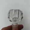 Bong de vidro transparente Tornado de 10" com turbina de ciclone percolador com tigela de 18 mm estilo garra de dragão