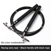 Fitness Jump Rope Expercise Workout Light Bearing Hopp Ropes Metal Speed ​​CrossFit Gym MMA Training Adults Child Equipment 220517