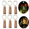 Strings 1M 2M LED String Lamps Wine Bottle Stopper Light White Warm Blue Green Red Cork Shaped For Party Wedding DecorationLED