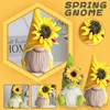 UPS Bee Festival – poupée naine sans visage, animaux en peluche mignons, tournesol, sol d'abeille, couleur Fine d'automne, ornements