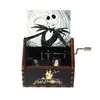 Oggetti decorativi Figurine Carillon Natale Tema Halloween Melodia Artigianato in legno Decorazioni per la casa per i regali dell'anno 2022Decorativo