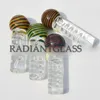 Accessori per tubi in vetro con spirale congelabile alla glicerina Tubi multicolori fatti a mano da 120 mm per fumare