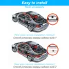 4.3 In Auto DVR Dash Camera View View Dual Lens 1080P Full HD Cycle Recording Dash Cam Video Recorder Mirror Dash CAM Black Box H220409