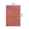 Gift Wrap 50Pcs Kraft Paper Envelopes Retro Maroon Blessing Greeting Card Handmade Crafts Envelope Birthday Party Supply